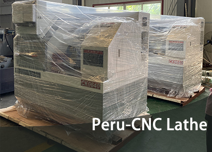 Peruvian customer received CNC lathe ALCK0640