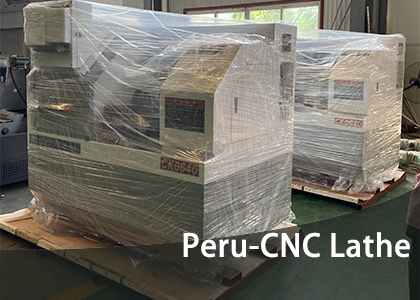 Cliente peruano recibió torno CNC ALCK0640