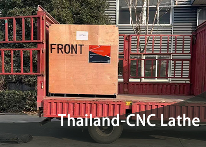 CNC lathe CK0640 sent to Thailand