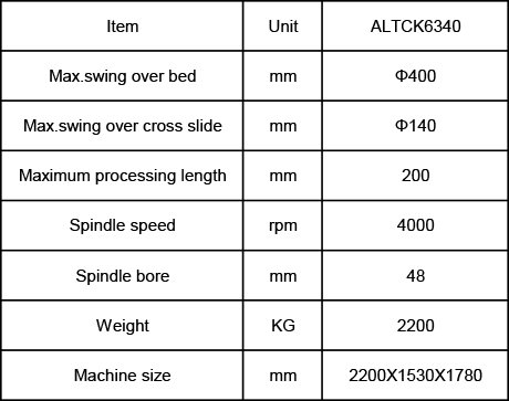 Machine tool equipment TCK6340 Slant Bed CNC lathe machine hydraulic tailstock CNC lathe CNC milling machine