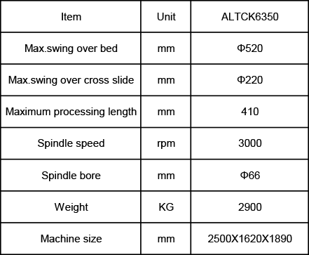 cnc lathe TCK6340 micro slant bed cnc lathe machine CNC milling machine