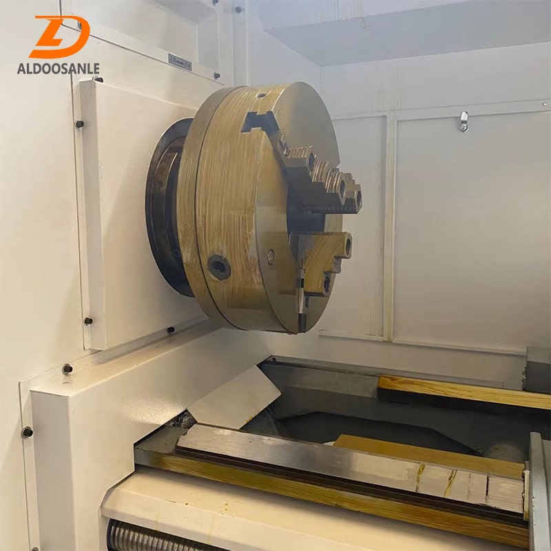 cnc lathe spindle bore QK1322 CNC pipe threading lathe