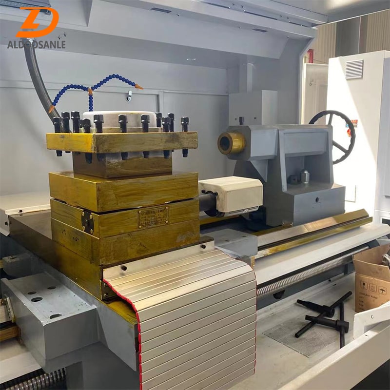 cnc pipe screw-cutting lathe QK1322 CNC pipe threading lathe